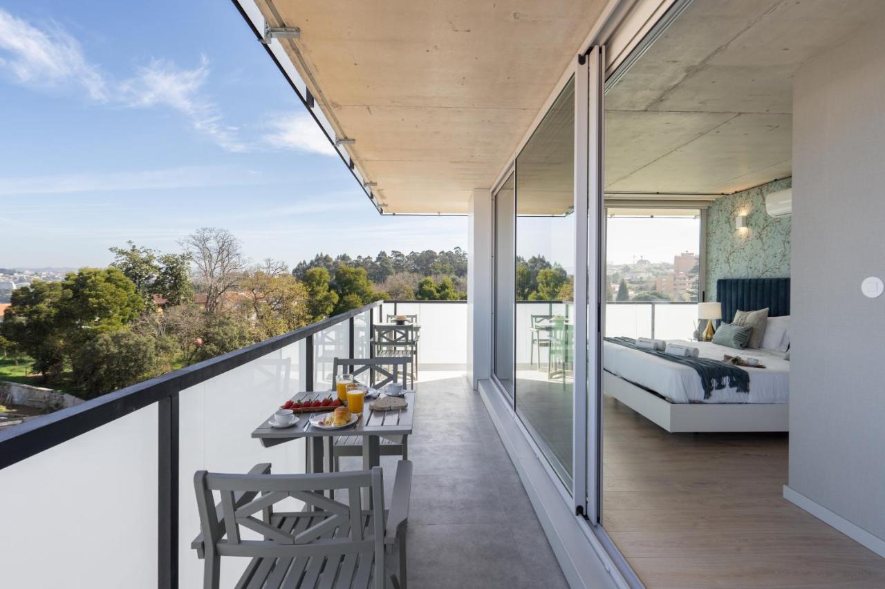 Host Wise - Luxurious Impressive Apartment - Balcony And Pool Vila Nova de Gaia Exteriör bild