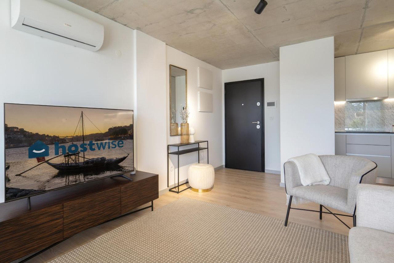 Host Wise - Luxurious Impressive Apartment - Balcony And Pool Vila Nova de Gaia Exteriör bild