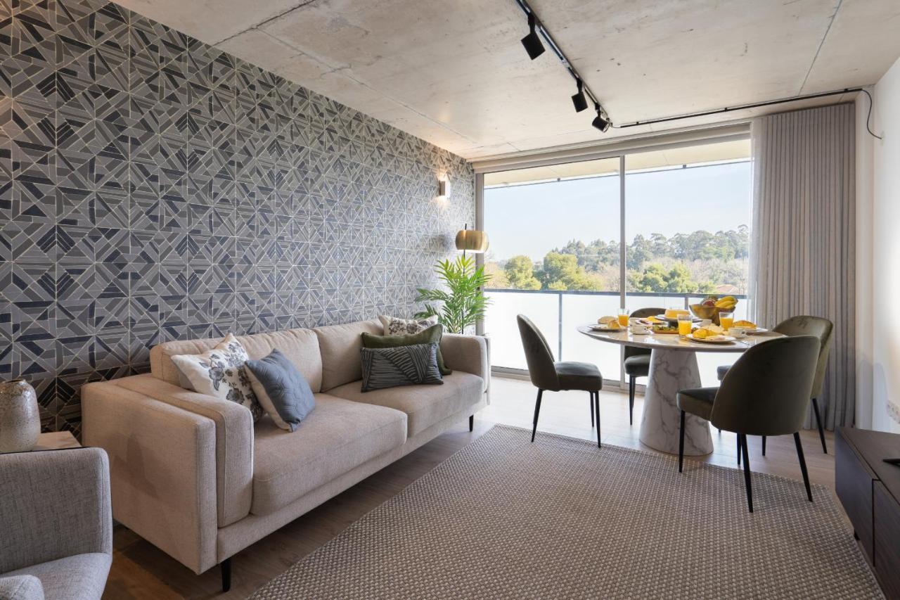 Host Wise - Luxurious Impressive Apartment - Balcony And Pool Vila Nova de Gaia Exteriör bild