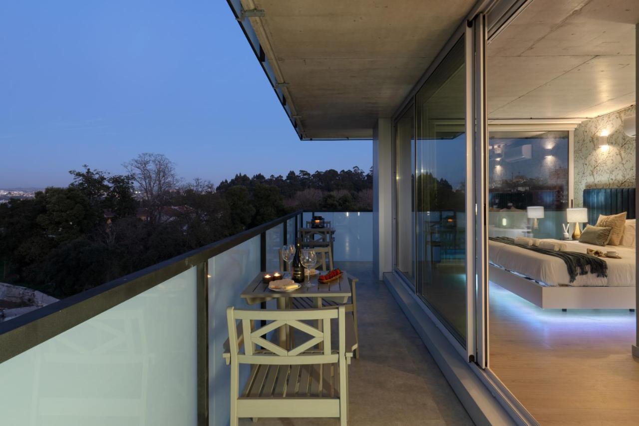 Host Wise - Luxurious Impressive Apartment - Balcony And Pool Vila Nova de Gaia Exteriör bild