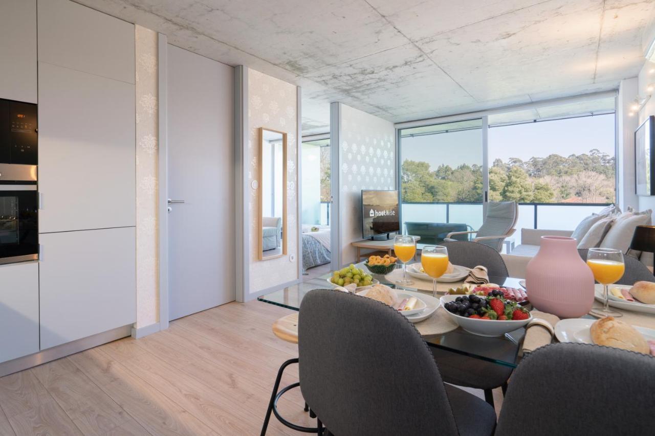 Host Wise - Luxurious Impressive Apartment - Balcony And Pool Vila Nova de Gaia Exteriör bild