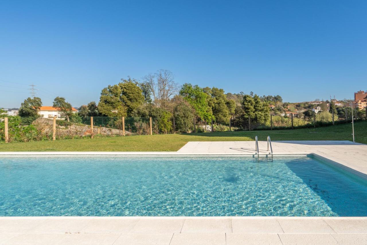 Host Wise - Luxurious Impressive Apartment - Balcony And Pool Vila Nova de Gaia Exteriör bild