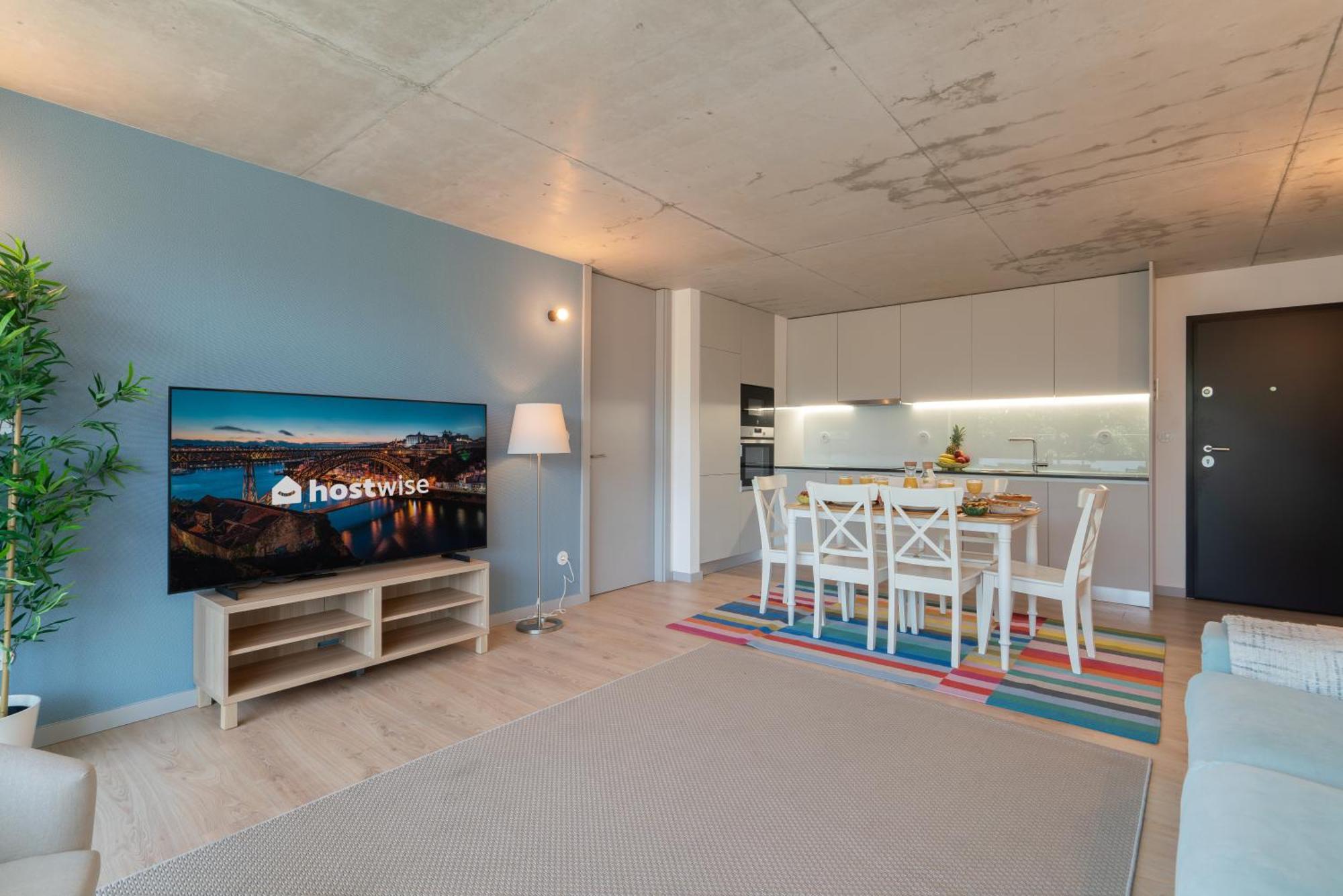 Host Wise - Luxurious Impressive Apartment - Balcony And Pool Vila Nova de Gaia Exteriör bild
