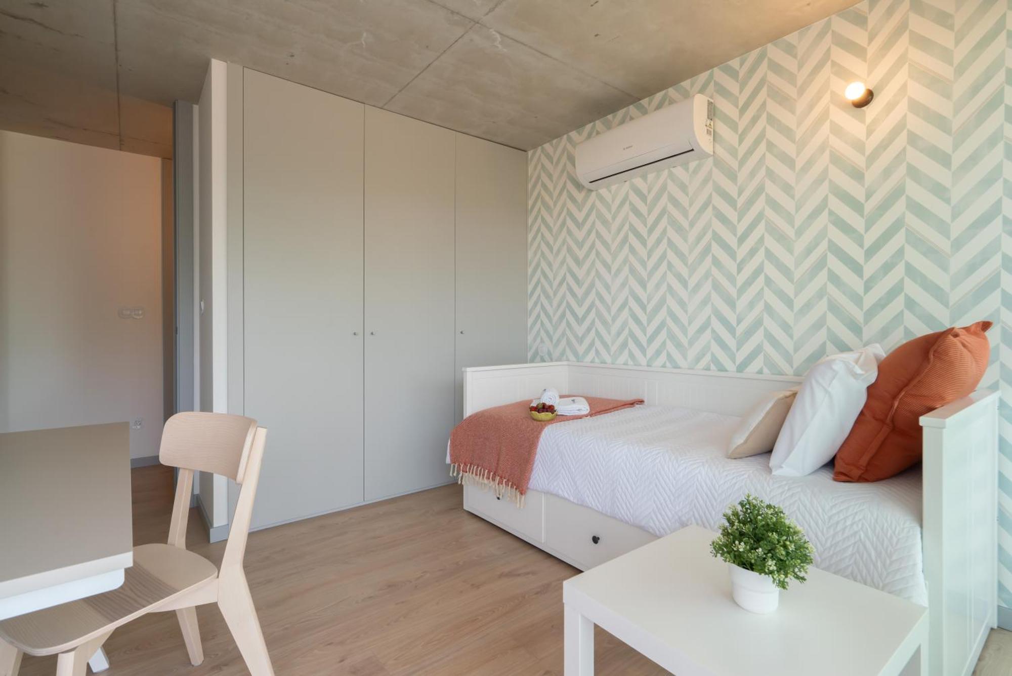 Host Wise - Luxurious Impressive Apartment - Balcony And Pool Vila Nova de Gaia Rum bild