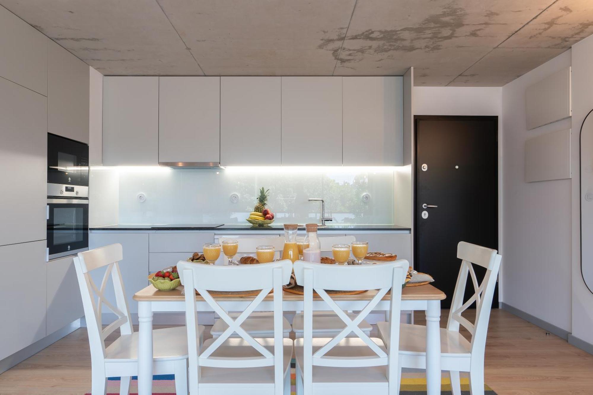 Host Wise - Luxurious Impressive Apartment - Balcony And Pool Vila Nova de Gaia Rum bild