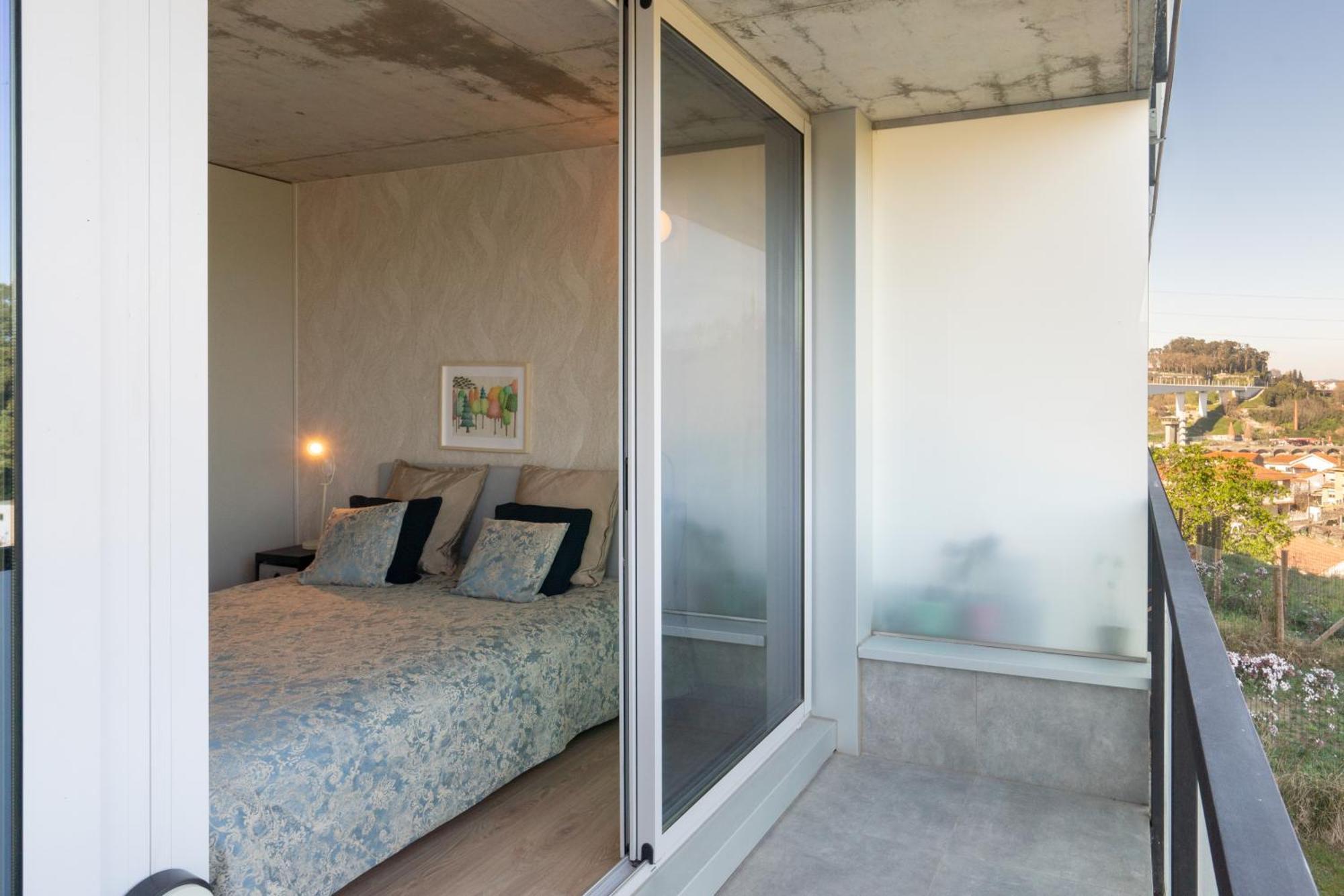 Host Wise - Luxurious Impressive Apartment - Balcony And Pool Vila Nova de Gaia Rum bild