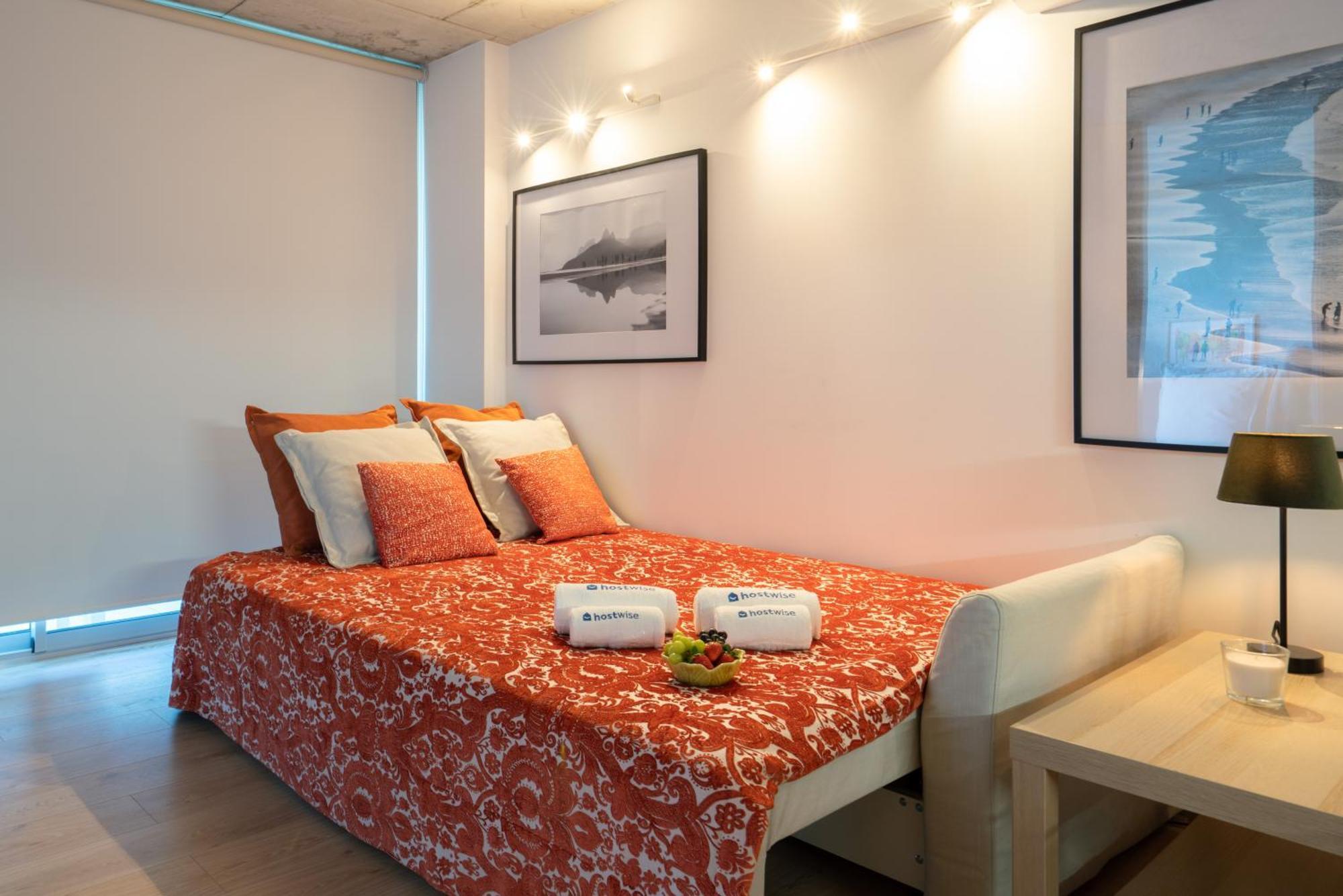 Host Wise - Luxurious Impressive Apartment - Balcony And Pool Vila Nova de Gaia Rum bild