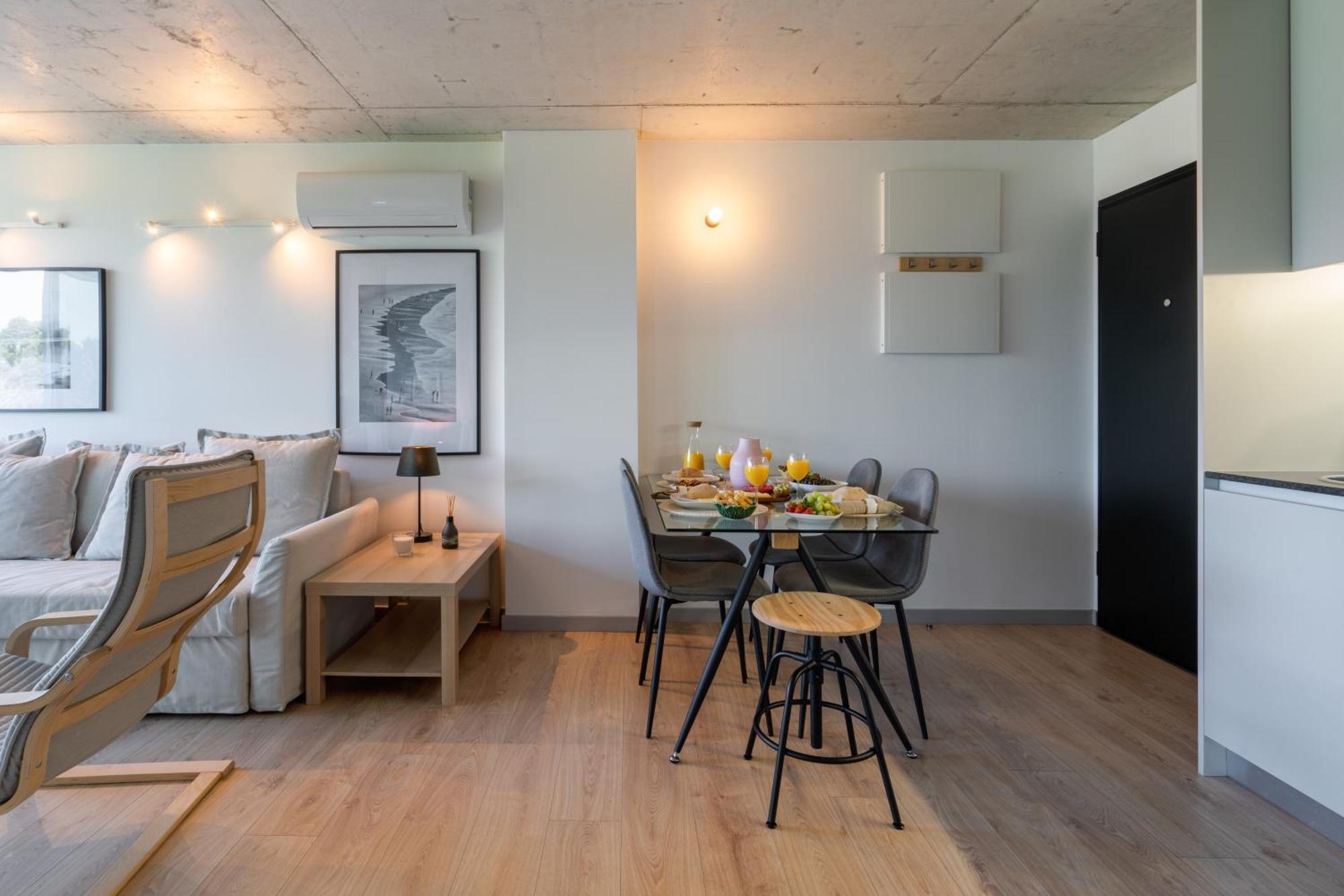 Host Wise - Luxurious Impressive Apartment - Balcony And Pool Vila Nova de Gaia Rum bild